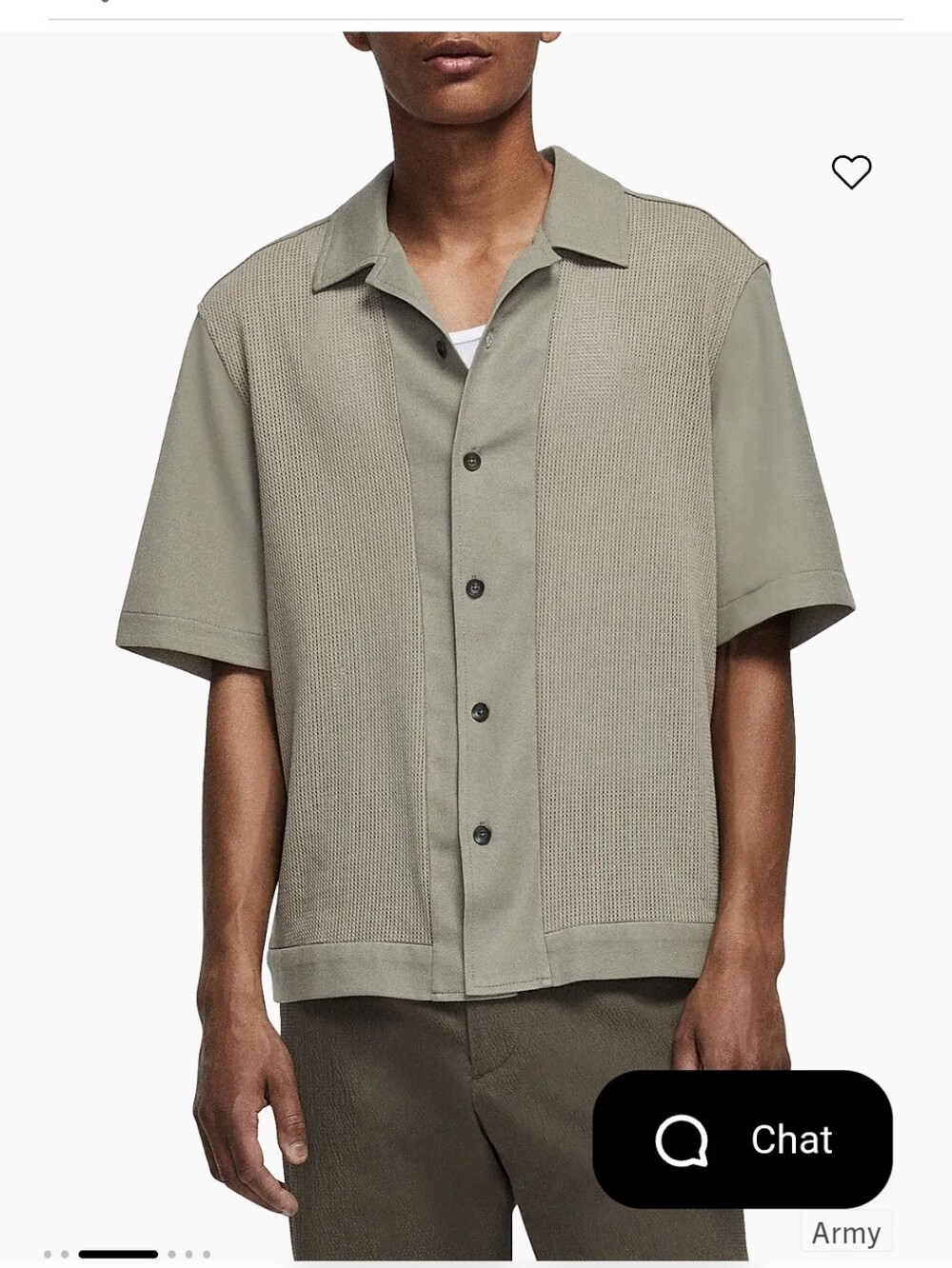 rag & bone Casual Button Down Shirts in Olive